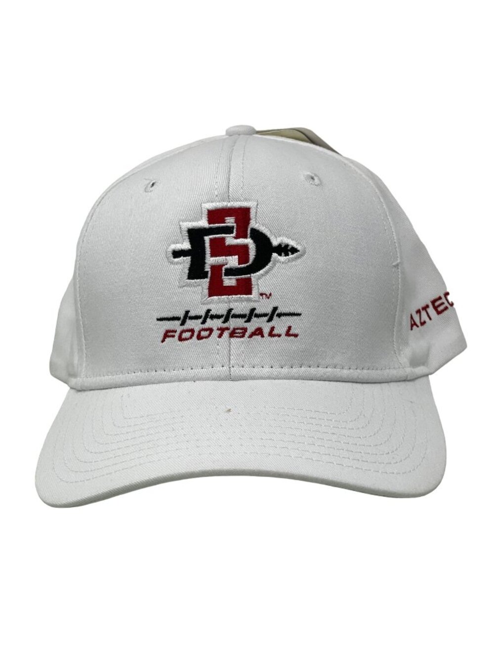 San Diego Cap Hat One Drive Football Zone Ouray All Cotton White Outdoor Unisex